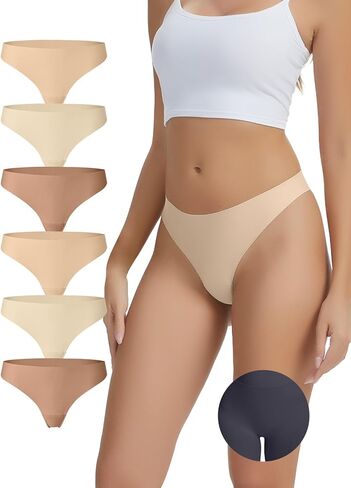 Seamless Camel Toe Underwear for Women No VPL Cameltoe Thongs with Concealer Comfy Invisible Workout Panties in Saudi Arabia