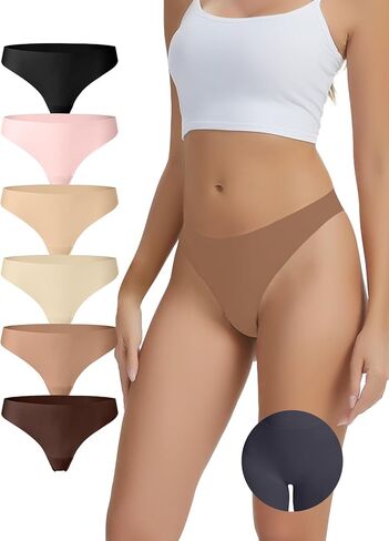 Seamless Camel Toe Underwear for Women No VPL Cameltoe Thongs with Concealer Comfy Invisible Workout Panties in Saudi Arabia