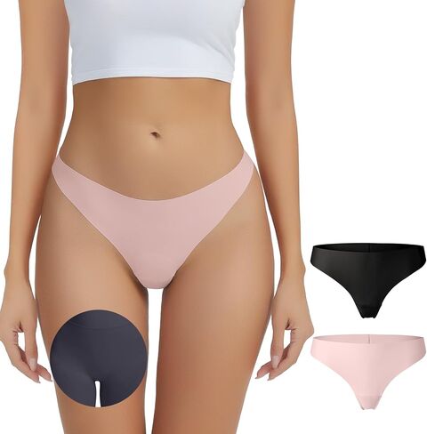 Seamless Camel Toe Underwear for Women No VPL Cameltoe Thongs with Concealer Comfy Invisible Workout Panties in Saudi Arabia