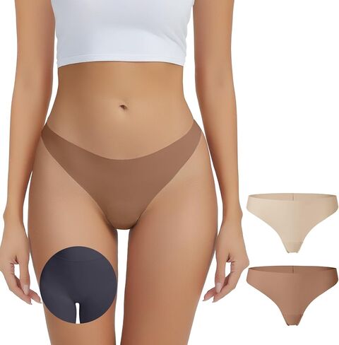 Seamless Camel Toe Underwear for Women No VPL Cameltoe Thongs with Concealer Comfy Invisible Workout Panties in Saudi Arabia