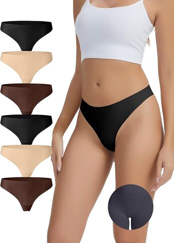 Seamless Camel Toe Underwear for Women No VPL Cameltoe Thongs with Concealer Comfy Invisible Workout Panties in Saudi Arabia