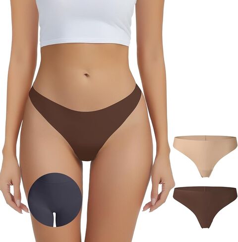 Seamless Camel Toe Underwear for Women No VPL Cameltoe Thongs with Concealer Comfy Invisible Workout Panties in Saudi Arabia