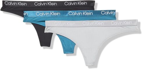 سروال داخلي نسائي من كالفن كلاين Motive Micro Stretch Multipack Thong in Kuwait