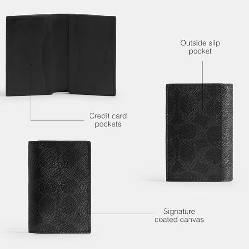 Bifold Card Case in Signature in Saudi Arabia