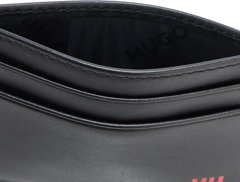 HUGO, Tibby Leather Cardcase, black gloss, PCE. in Saudi Arabia