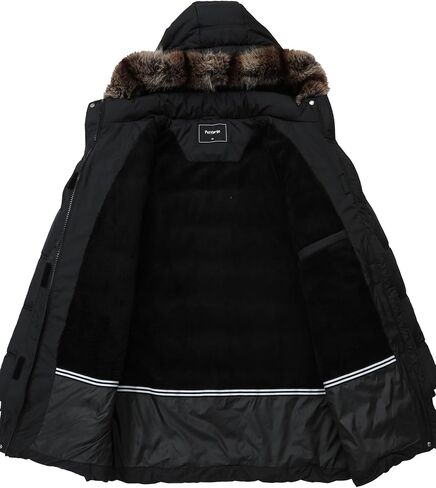 Women’s Plus Size Down Jacket Puffer Coat | Windproof, Waterproof, Detachable Hood, Insulated for Winter Travel in Saudi Arabia
