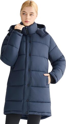 Orolay CHIIONE Winter Coats for Women Mid Length Waterproof Puffer Coats Warm Parka for Women Windproof Winter Jacket in Saudi Arabia