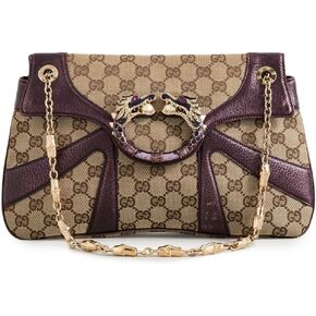 Gucci Shopbop Archive Women's Pre-Loved Chain Shoulder Bag, GG Canvas in Saudi Arabia