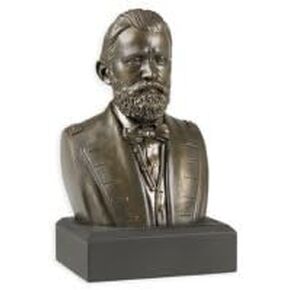 6" CIVIL WAR UNION GENERAL ULYSSES S GRANT BRONZE BUST in Saudi Arabia