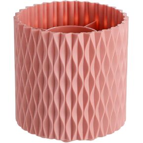 360 Rotating Pen Holder for Desk - 5 Slots Aesthetic Pencil Holder Organizer, Sleek Black Office Accessories for Women & Girls, Pen Cup Caddy for Home Art Supplies in Saudi Arabia