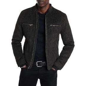 John Varvatos mens Branden Band Collar Jacket in Saudi Arabia