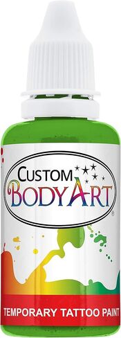 Custom Body Art Black Airbrush Body Paint 8oz - Alcohol-Based, Waterproof, Body Paint for Adults, Cosplay, Temporary Tattoos in Saudi Arabia