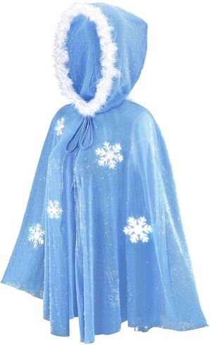 EVILD Light up Cape Black Led Hood Cape Halloween Fairy Costume for Women in Saudi Arabia
