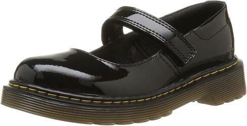 Dr. Martens Girl's Maccy Mary Jane (Big Kid) Black Patent 1 4 UK (US 5 Big Kid) M in Saudi Arabia
