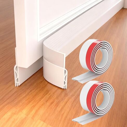 2 Pack Door Draft Stopper for Bottom of Door Weather Stripping Seal Noise Cold Air Insulation in Saudi Arabia