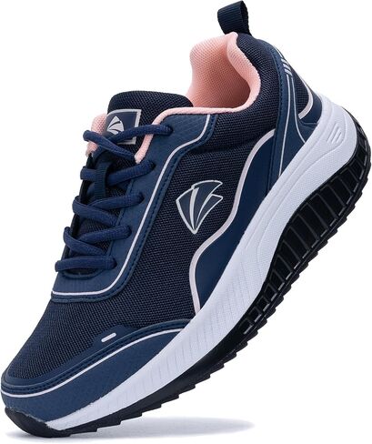 MAFEKE Womens Wide Toe Box Walking Shoes Arch Support Orthotic Sneakers Wide Width Tennis Shoes for Plantar Fasciitis Bunions US 6.5-11 in Saudi Arabia