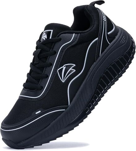 MAFEKE Womens Wide Toe Box Walking Shoes Arch Support Orthotic Sneakers Wide Width Tennis Shoes for Plantar Fasciitis Bunions US 6.5-11 in Saudi Arabia