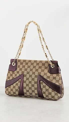 حقيبة كتف Gucci Shopbop Archive للسيدات ذات السلسلة المحبوبة مسبقًا، قماش GG in Saudi Arabia