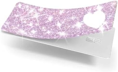 ExotixCard The Original Reflective Sticker Ultra Bling Debit - Credit Card Skin Shiny Removable Cover Especially Bright Back Information, ExotixLuv Ice (Lilac) in Saudi Arabia