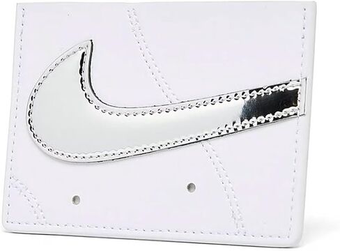 Nike Icon Air Force 1 Card Wallet Credit Cards License Metallic Silver in Saudi Arabia