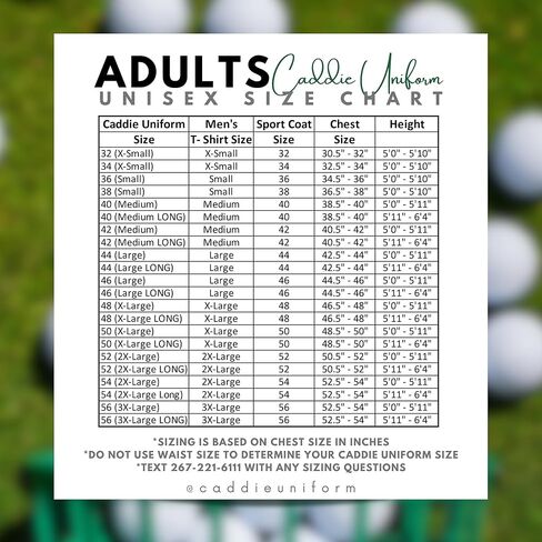 Caddie Adults Uniform Custom Golf Outfit (White) - Caddy Jumpsuit w/2 Front Pocket Patches,1 Back Patch in Saudi Arabia
