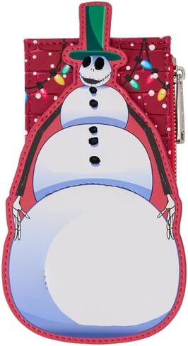 محفظة حامل بطاقات Loungefly Disney Nightmare Before Chrsitmas Snowman Skellington in Saudi Arabia