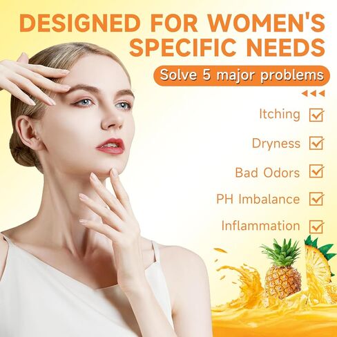 3 PCS Yoni Soap Bar, Organic Yoni Bar Soap Yoni Wash Feminine Wash for Women Ph Balance, Natural Deodorant Vaginal Body Bath Soap Body Wash Pineapple Handmade feminine soap in Saudi Arabia