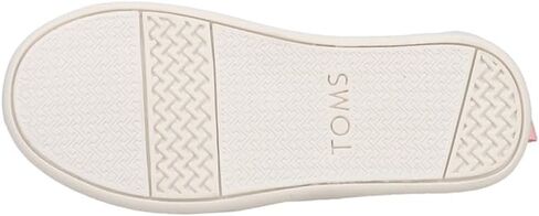 حذاء مسطح كاجوال من TOMS للفتيات الصغيرات Alpargata Tie-Dye - وردي in Kuwait
