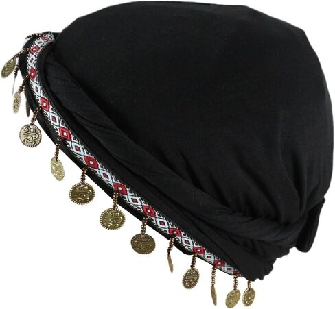 DouuYuhet Cotton Chemo Turban Soft Cancer Headwear Elastic Chemo Hats Headwear for Women with Hair Loss in Saudi Arabia