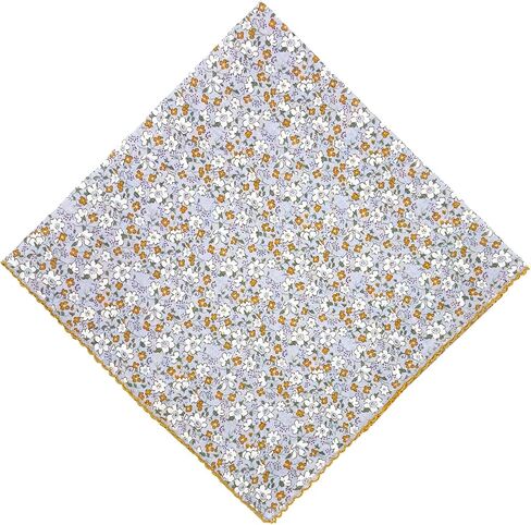 باندانا قطن 100% للنساء مقاس 21 × 21 بوصة - وشاح مربع ناعم، غطاء رأس متعدد الأغراض، باندانا للشعر in Kuwait