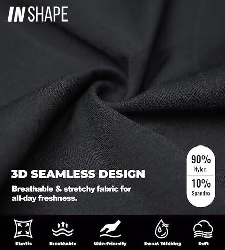 INSHAPE Men’s Compression Shirt Slimming Shapewear Tank – Chest & Abdomen Control Undershirt for Gynecomastia in Saudi Arabia