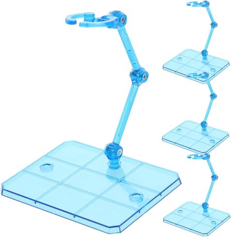 jojofuny 4pcs Action Figure Stands, Adjustable Action Figure, Doll Model Support Stand, Adjustable Doll Support, for Homes, Stores, Supermarkets, Shopping Malls, and Doll Shops in Kuwait