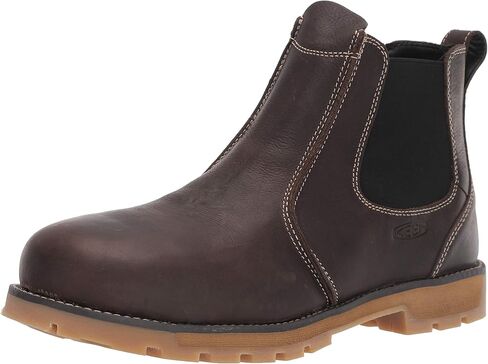 KEEN Utility mens Seattle Romeo Mid Height Leather Soft ToeWork Shoes in Saudi Arabia
