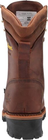 Thorogood Logger Series 9" Waterproof Insulated Steel Toe Work Boots for Men - Premium Leather with 400g Thinsulate and Vibram Slip-Resistant Heel Outsole in Saudi Arabia