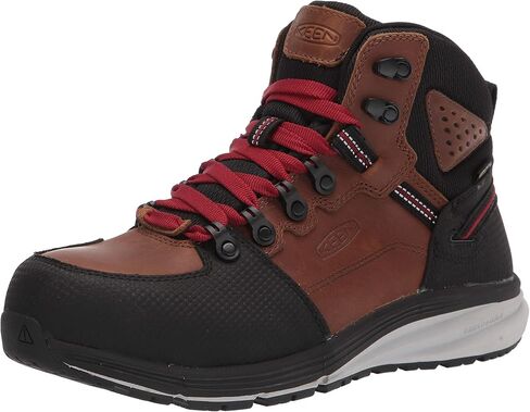 KEEN Utility Men's Red Hook Mid Height Composite Toe Waterproof Warehouse Work Boots in Saudi Arabia
