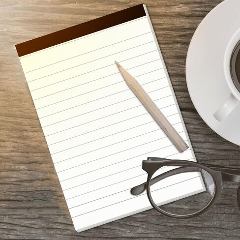 منصات قانونية - Notepad 8.5 × 11.75 في الورق الأبيض ، و 10 حزم من 30 منصات كتابة ورقة للاستخدام المكتبي والأكاديمي ، والفتحة مع الورق المقوى الصلب - مطبوعة على الوجهين - ورق 80GSM - اللوحة الخلفية القوية القوية in Saudi Arabia