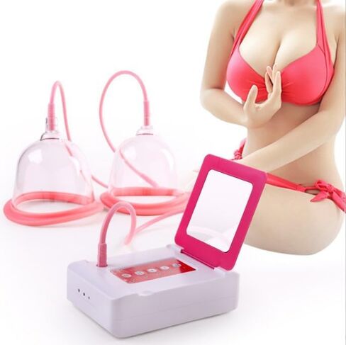 4 Sizes Electric Breast Massager, Breast Massage Enhancement Machine with 2 Modes, 15 Minutes Automatic Stop for Home Breast Care (C13.5cm) in Kuwait