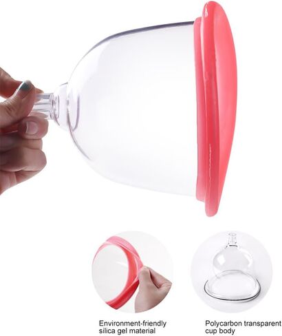 4 Sizes Electric Breast Massager, Breast Massage Enhancement Machine with 2 Modes, 15 Minutes Automatic Stop for Home Breast Care (C13.5cm) in Kuwait