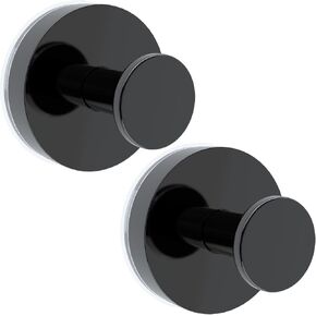 Black Wreath Hangers for Front Door Decor, 22LB Strong Suction Cup Garland Hooks for Christmas Easter Valentine Decorations, Wreath Door Hanger for Glass Window Indoor Outdoor, Reusable Garland Hanger in Saudi Arabia