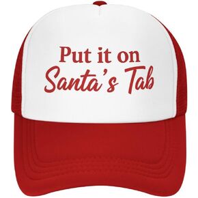 funny christmas trucker hat for women Party Christmas holiday hat foam Two Tone Trucker Hat in Saudi Arabia