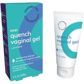 جل الترطيب المهبلي بلس وان - جل الفرج الخارجي المرطب مع حمض الهيالورونيك والأشواغاندا والنباتات - رطوبة يومية حميمة متوازنة الحموضة - 2 أونصة سائلة in Kuwait