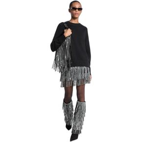Michael Kors Women's Studded Fringe Mini Skirt in Saudi Arabia