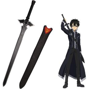 SAO Kirito Asuna Eugeo Real Metal Handmade Cosplay Sword Japanese Anime Game Katana Carbon Steel in Saudi Arabia