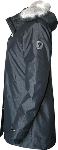 Columbia Beverly Mountain Women's 3 in 1 Interchange Omni Heat Waterproof Jacket (Black, S) in Saudi Arabia