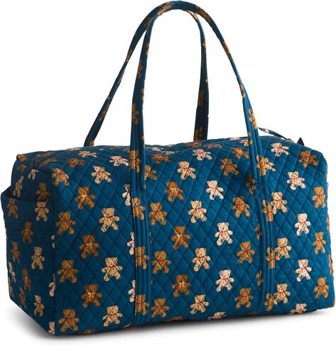 حقيبة دفل أصلية كبيرة من القطن الفاخر، مجموعة من الدببة، مقاس واحد in Kuwait