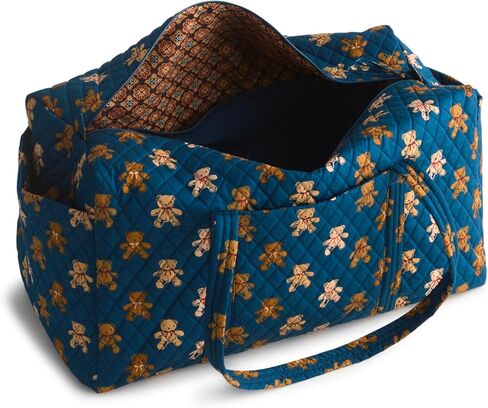 حقيبة دفل أصلية كبيرة من القطن الفاخر، مجموعة من الدببة، مقاس واحد in Kuwait