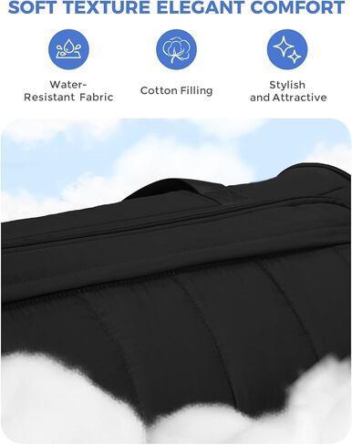 WANDF Convertible Garment Bags for Travel with Wet Pocket Carry on Garment Duffle Bag 2 in 1 Puffy Hanging Clothes Travel Bags with Shoe Compartment for Airplanes Business Weekend Gym Wedding (Black) in Saudi Arabia
