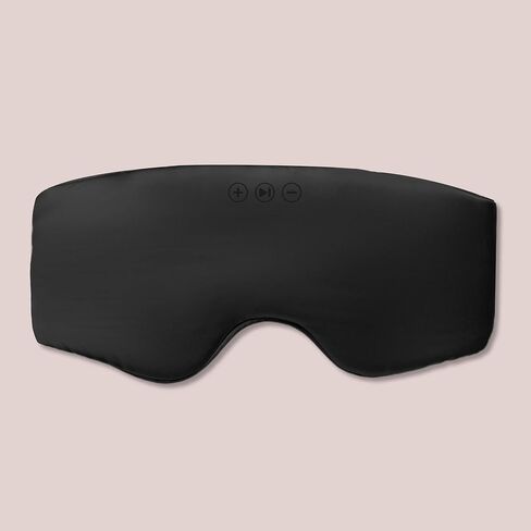 SilkSound 100% Mulberry Silk Bluetooth Sleep Mask, Skin-Friendly Sleeping Eyemask with Bluetooth Headphones, Sleep Gifts for Women, Silk Eye Mask Headband Headphones for Sleeping Side Speakers in Saudi Arabia