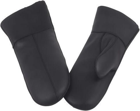 Women's Sheepskin Fur Mittens – LWG Certified Premium Shearling Leather Warm Cold Weather Winter Gloves in Saudi Arabia