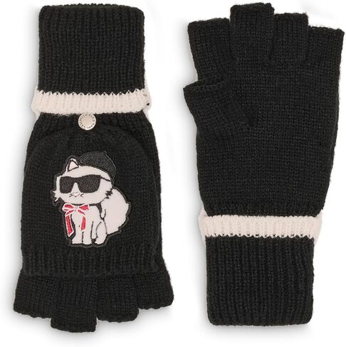 قفازات KARL LAGERFELD النسائية Sassy Choupette Flip Top in Kuwait